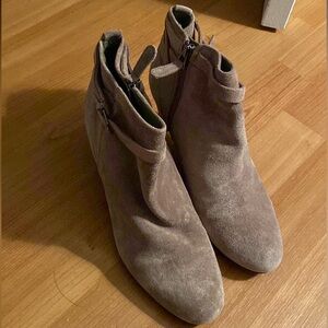 Suede Ankle Booties